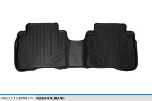 Maxliner USA - MAXLINER Custom Fit Floor Mats 2nd Row Liner Black for 2009-2014 Nissan Murano - Image 3