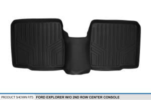 Maxliner USA - MAXLINER Custom Fit Floor Mats 2nd Row Liner Black for 2011-2019 Ford Explorer without 2nd Row Center Console - Image 3