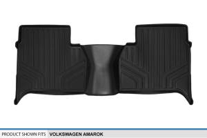 Maxliner USA - MAXLINER Custom Fit Floor Mats 2nd Row Liner Black for 2011-2014 Volkswagen Amarok - Image 3
