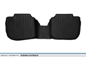 Maxliner USA - MAXLINER Custom Fit Floor Mats 2nd Row Liner Black for 2010-2014 Subaru Outback/Legacy - Image 3