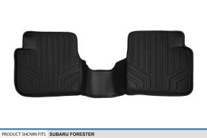 Maxliner USA - MAXLINER Custom Fit Floor Mats 2nd Row Liner Black for 2009-2013 Subaru Forester - Image 3