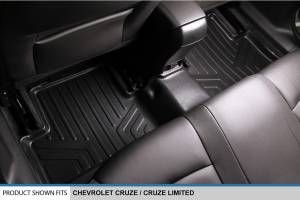Maxliner USA - MAXLINER Custom Fit Floor Mats 2nd Row Liner Black for 2011-2015 Chevrolet Cruze / 2016 Cruze Limited - Image 2
