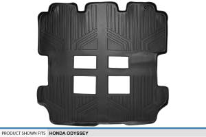 Maxliner USA - MAXLINER Custom Fit Floor Mats 2nd and 3rd Row Liner Black for 2011-2017 Honda Odyssey - Image 3