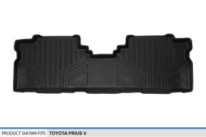 Maxliner USA - MAXLINER Custom Fit Floor Mats 2nd Row Liner Black for 2012-2017 Toyota Prius V - Image 3