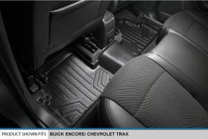 Maxliner USA - MAXLINER Custom Fit Floor Mats 2nd Row Liner Black for 2013-2019 Buick Encore / 2014-2019 Chevrolet Trax - Image 2