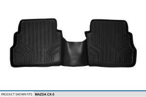 Maxliner USA - MAXLINER Custom Fit Floor Mats 2nd Row Liner Black for 2013-2016 Mazda CX-5 - Image 3