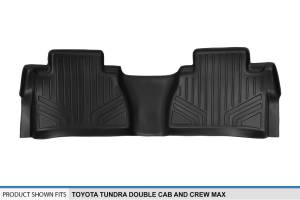 Maxliner USA - MAXLINER Custom Fit Floor Mats 2nd Row Liner Black for 2014-2019 Toyota Tundra Double Cab or CrewMax Cab - Image 3