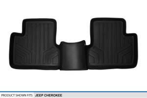 Maxliner USA - MAXLINER Custom Fit Floor Mats 2nd Row Liner Black for 2014-2019 Jeep Cherokee - Image 3