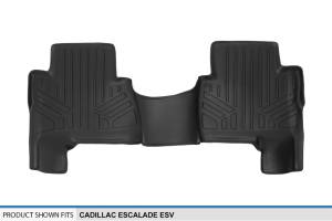 Maxliner USA - MAXLINER Custom Fit Floor Mats 2nd Row Liner Black for 2015-2019 Cadillac Escalade ESV - Image 3