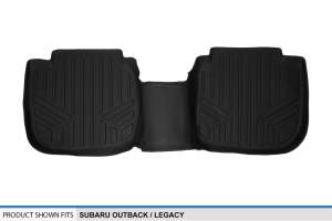 Maxliner USA - MAXLINER Custom Fit Floor Mats 2nd Row Liner Black for 2015-2019 Subaru Outback / Legacy - Image 3