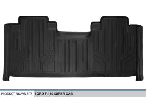 Maxliner USA - MAXLINER Custom Fit Floor Mats 2nd Row Liner Black for 2015-2019 Ford F-150 SuperCab with 1st Row Bucket Seats - Image 3