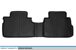 Maxliner USA - MAXLINER Custom Fit Floor Mats 2nd Row Liner Black for 2015-2018 Nissan Murano - Image 3