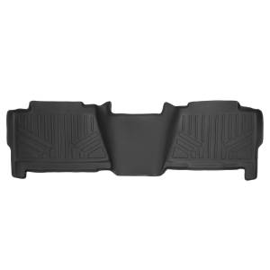 MAXLINER Floor Mats 2nd Row Liner Black for 2001-2006 Chevy / GMC / Cadillac Pick-Up and SUV - 2007 Classic Truck Models