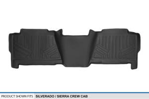 Maxliner USA - MAXLINER Floor Mats 2nd Row Liner Black for 2001-2006 Chevy / GMC / Cadillac Pick-Up and SUV - 2007 Classic Truck Models - Image 3