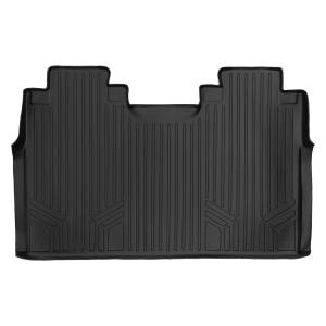 MAXLINER Custom Fit Floor Mats 2nd Row Liner Black for 2015-2019 Ford F-150 SuperCrew with 1st Row Bench Seats