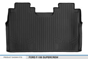 Maxliner USA - MAXLINER Custom Fit Floor Mats 2nd Row Liner Black for 2015-2019 Ford F-150 SuperCrew with 1st Row Bench Seats - Image 3