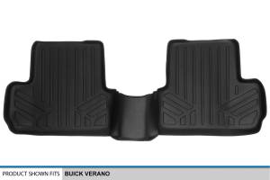 Maxliner USA - MAXLINER Custom Fit Floor Mats 2nd Row Liner Black for 2012-2017 Buick Verano - Image 3