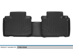 Maxliner USA - MAXLINER Custom Fit Floor Mats 2nd Row Liner Black for 2015-2019 Ford Edge - Image 3