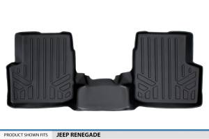 Maxliner USA - MAXLINER Custom Fit Floor Mats 2nd Row Liner Black for 2015-2019 Jeep Renegade - Image 3