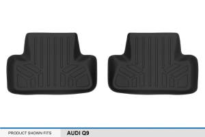 Maxliner USA - MAXLINER Custom Fit Floor Mats 2nd Row Liner Black for 2009-2017 Audi Q5 / 2014-2017 SQ5 - Image 3