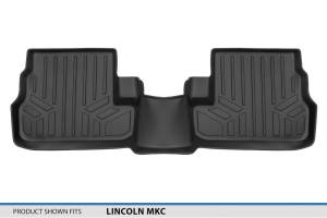 Maxliner USA - MAXLINER Custom Fit Floor Mats 2nd Row Liner Black for 2015-2019 Lincoln MKC - Image 3