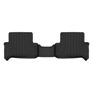MAXLINER Custom Fit Floor Mats 2nd Row Liner Black for 2015-2019 Chevy Colorado / GMC Canyon Extended Cab