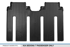 Maxliner USA - MAXLINER Custom Fit Floor Mats 2nd Row Liner Black for 2015-2019 Kia Sedona 7 Passenger Model Only - Image 3