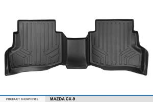 Maxliner USA - MAXLINER Custom Fit Floor Mats 2nd Row Liner Black for 2016-2019 Mazda CX-9 - Image 3