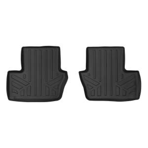 MAXLINER Custom Fit Floor Mats 2nd Row Liner Black for 2007-2012 Jeep Patriot / Compass Old Body Style