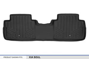 Maxliner USA - MAXLINER Custom Fit Floor Mats 2nd Row Liner Black for 2014-2019 Kia Soul - Image 3