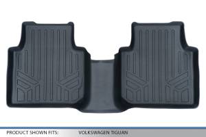 Maxliner USA - MAXLINER Custom Fit Floor Mats 2nd Row Liner Black for 2018-2019 Volkswagen Tiguan - All Models - Image 3
