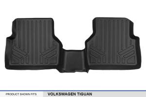 Maxliner USA - MAXLINER Custom Fit Floor Mats 2nd Row Liner Black for 2009-2017 Volkswagen Tiguan / 2018 Tiguan Limited - Image 3