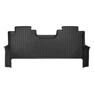 Maxliner USA - MAXLINER Custom Floor Mats 2nd Row Liner Black for 2017-2019 Ford F-250 / F-350 Super Duty Crew Cab with 1st Row Bench Seat - Image 1