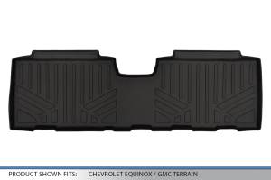 Maxliner USA - MAXLINER Custom Fit Floor Mats 2nd Row Liner Black for 2018-2019 Chevrolet Equinox / GMC Terrain - Image 3
