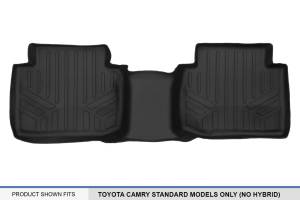 Maxliner USA - MAXLINER Custom Fit Floor Mats 2nd Row Liner Black for 2018-2019 Toyota Camry (No Hybrid Models) - Image 3