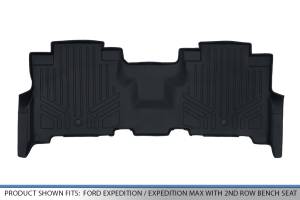 Maxliner USA - MAXLINER Floor Mats 2nd Row Liner Black for 2018-2019 Expedition / Navigator with 2nd Row Bench Seat (Including Max and L) - Image 3
