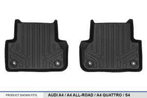 Maxliner USA - MAXLINER Custom Fit Floor Mats 2nd Row Liner Black for 2017-2019 Audi A4 / S4 / A4 All-Road - Image 3