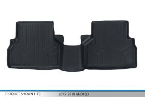 Maxliner USA - MAXLINER Custom Fit Floor Mats 2nd Row Liner Black for 2015-2018 Audi Q3 - Image 3