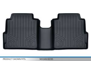 Maxliner USA - MAXLINER Custom Fit Floor Mats 2nd Row Liner Black for 2018-2019 Nissan Kicks - Image 3