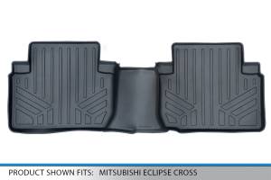 Maxliner USA - MAXLINER Custom Fit Floor Mats 2nd Row Liner Black for 2018-2019 Mitsubishi Eclipse Cross - Image 3