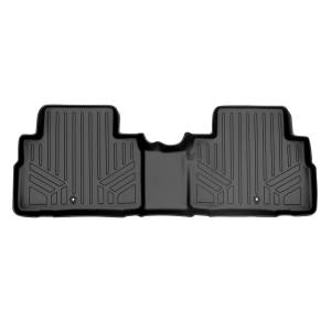 MAXLINER Custom Fit Floor Mats 2nd Row Liner Black for 2020 Kia Telluride with 2nd Row Bench Seat