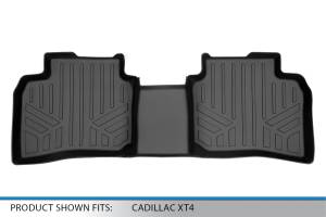 Maxliner USA - MAXLINER Custom Fit Floor Mats 2nd Row Liner Black for 2019-2020 Cadillac XT4 - Image 3
