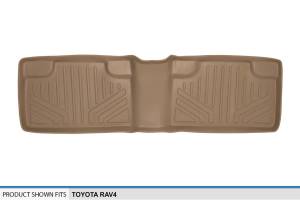 Maxliner USA - MAXLINER Custom Fit Floor Mats 2nd Row Liner Tan for 2006-2012 Toyota RAV4 - Image 3
