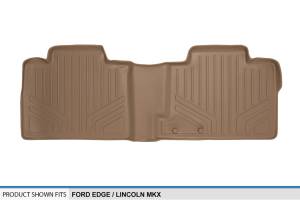Maxliner USA - MAXLINER Custom Fit Floor Mats 2nd Row Liner Tan for 2007-2014 Ford Edge / 2011-2015 Lincoln MKX - Image 3