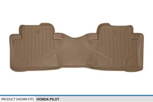 Maxliner USA - MAXLINER Custom Fit Floor Mats 2nd Row Liner Tan for 2009-2015 Honda Pilot - Image 3