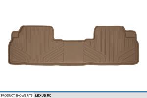 Maxliner USA - MAXLINER Custom Fit Floor Mats 2nd Row Liner Tan for 2010-2015 Lexus RX350 / RX450h - Image 3