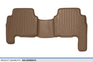Maxliner USA - MAXLINER Custom Fit Floor Mats 2nd Row Liner Tan for 2011-2013 Kia Sorento - Image 3
