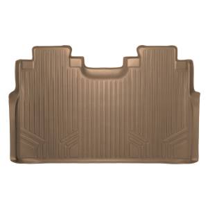 MAXLINER Custom Fit Floor Mats 2nd Row Liner Tan for 2015-2019 Ford F-150 SuperCrew with 1st Row Bucket Seats
