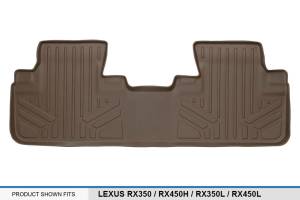 Maxliner USA - MAXLINER Custom Fit Floor Mats 2nd Row Liner Tan for 2016-2019 Lexus RX (All Models) / 2018-2019 RXL (All Models) - Image 3