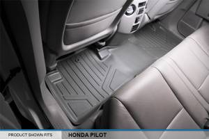 Maxliner USA - MAXLINER Custom Fit Floor Mats 2nd Row Liner Grey for 2009-2015 Honda Pilot - Image 2